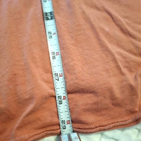 Easel Drop Shoulder Raw Edged T-shirt - Picture 8 of 12